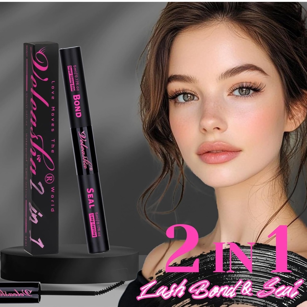 2 in 1 Lash Bond & Seal - Black